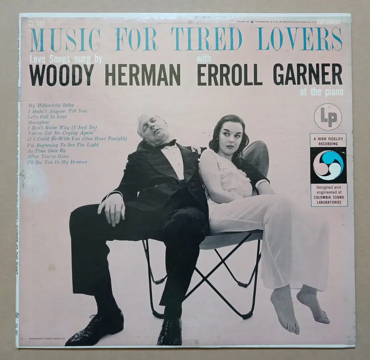 LP woody herman & erroll garner